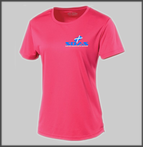 SDAS Female Tech T Small Logo